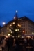 Weihnachtsbaum mit Sternen auf dem Neumarkt